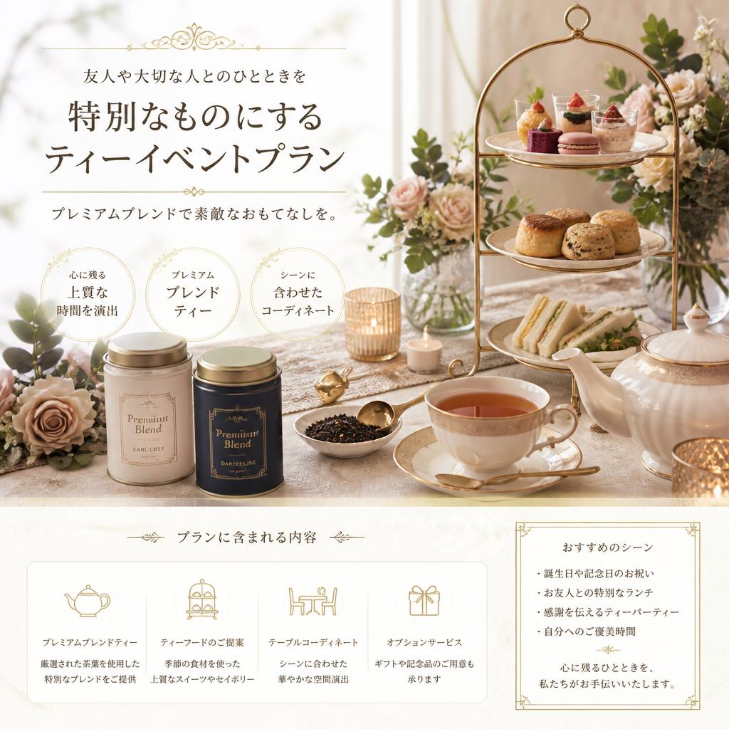特別なティーイベント