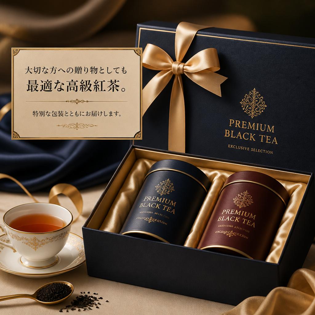 ギフトにも喜ばれる高級紅茶